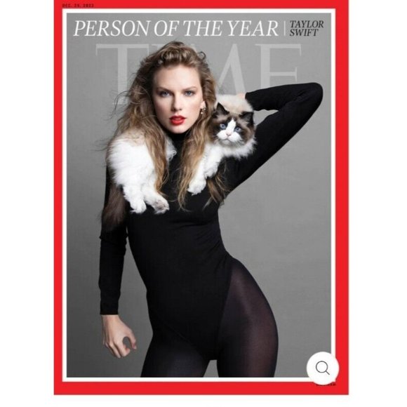 Taylor Swift Other - Taylor Swift Cat cover Time Magazine Person of the Year Dec 2023 New